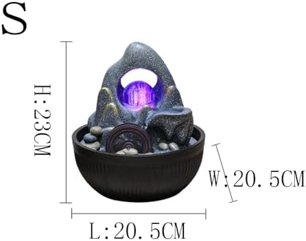 Elegant Desktop Water Fountain for Home Office Zen Meditation