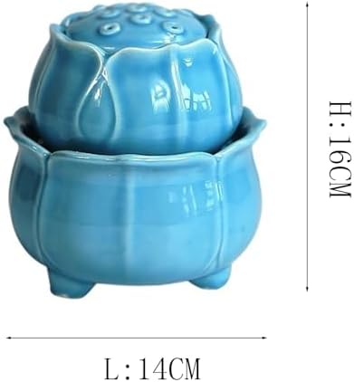 Elegant Desktop Ceramic Water Fountain with Circulating Design
