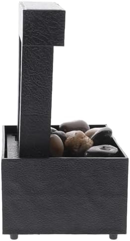 Garneck Indoor Water Fountain Tabletop Zen Decor for Home