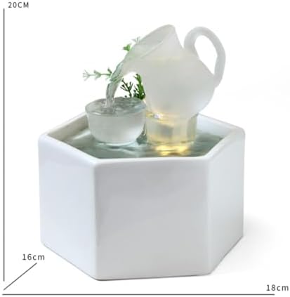 Running Water Fountain for Porch and Office Decor