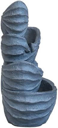 Nautilus Shell Decorative Water Fountain for Indoor and Outdoor Use