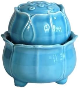 Elegant Desktop Ceramic Water Fountain with Circulating Design