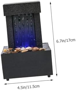 1set Creative Indoor Tabletop Fountain for Relaxation and Zen Meditation