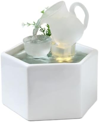 Running Water Fountain for Porch and Office Decor