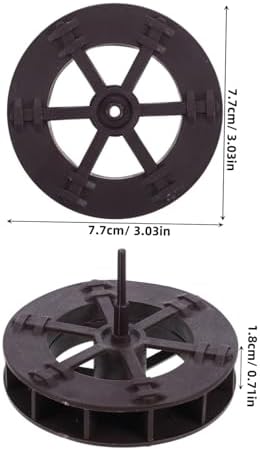 2pcs Mini Water Wheel Fountain Decor DIY for Fish Tank and Desktop