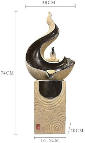 Water Circulation Decorative Tabletop Fountain for Home Office Study Porch
