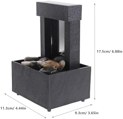 Zen Tabletop Water Fountain for Office Home Decor