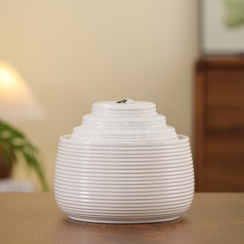 Ceramic Tabletop Fountain for Indoor Home Decoration 1