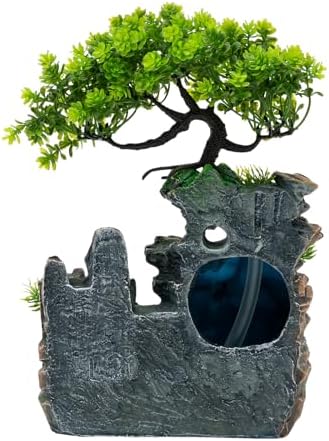 LOYALHEARTDY Atomizing Rockery Water Fountain with LED Light