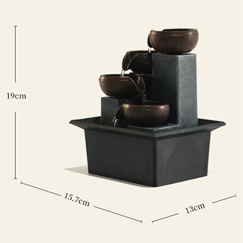 Tabletop Fountain Ornaments Indoor Decorations