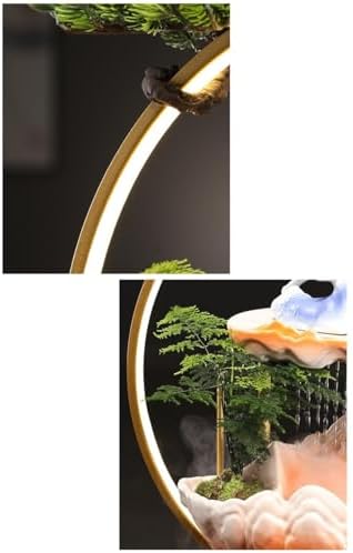 Water Fountain Indoor Zen Decorative Fountain Office Desk Bedroom Fountain