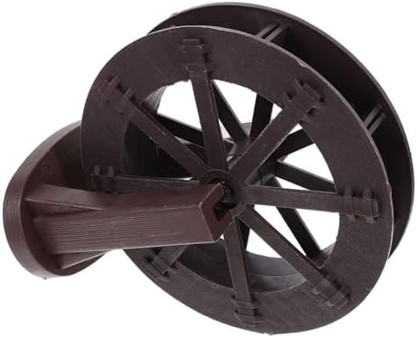 DIY Waterfall Fountain Water Wheel Accessory with Bracket for Indoor Zen Garden Home Office Decor