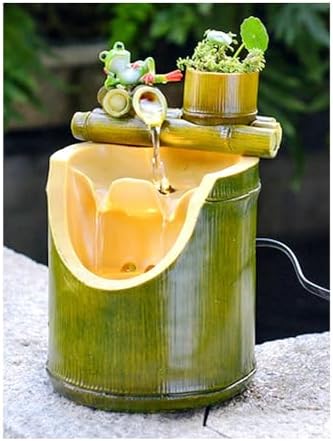 Large Bamboo Fountain for Home Office Decor