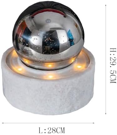 Modern Tabletop Fountain Black Design Water Feature