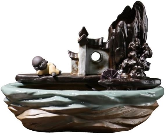 Zen Indoor Water Fountain with Rockery Design