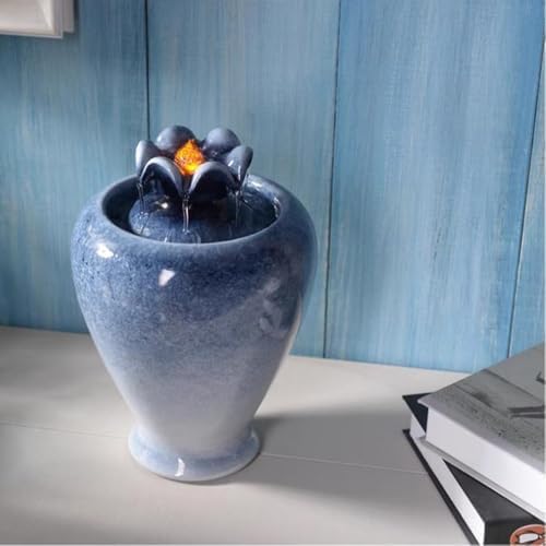 Royal Vase Desktop Water Fountain with Circulating Water Design