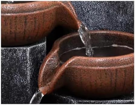 Stylish Tabletop Water Fountain for Home Office Meditation