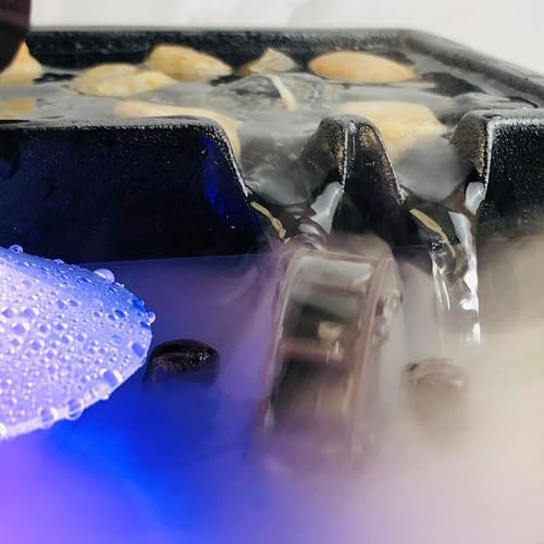 Elegant Black Ceramic Tabletop Waterfall Fountain