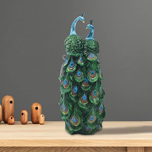 Bacacoo 110V Indoor Tabletop Fountain with Peacock Design