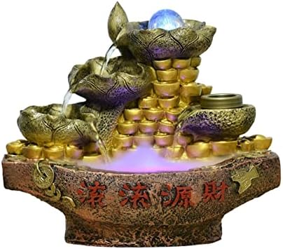 Tabletop Indoor Fountain for Bedroom and Office Decor