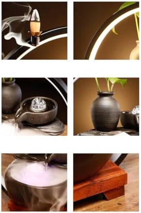 Elegant Indoor Fountain for Home Office Living Room Decor