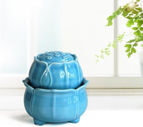 Elegant Desktop Ceramic Water Fountain with Circulating Design