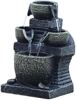 LED Light Water Feature Fountain Indoor Decor