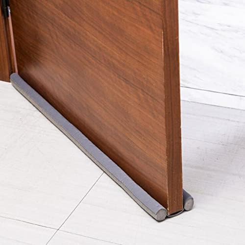 2pcs Gray Door Draft Stopper Soundproof Insulation Doorstop