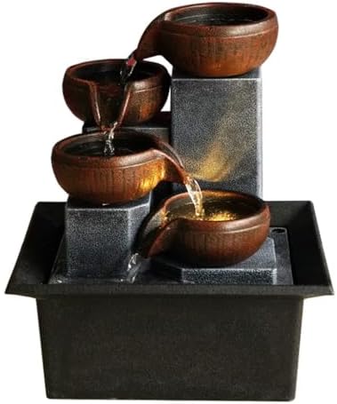 Tabletop Water Ornament Desk Fountain Feng Shui Decoration