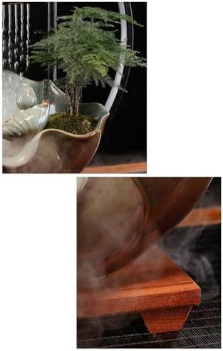 AQWASYUTER Zen Waterfall Decorative Fountain for Home Office