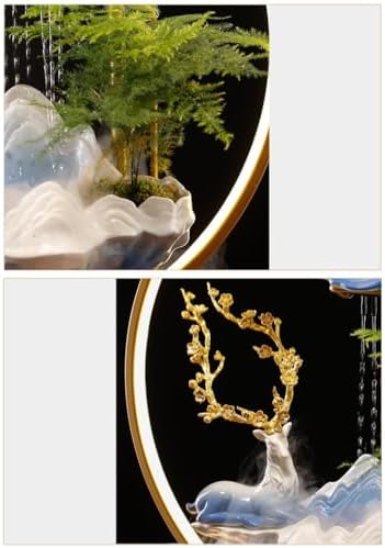 Indoor Decorative Water Fountain with Zen Flow and Lucky Elements