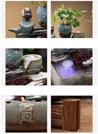 Indoor Ceramic Tabletop Fountain for Home Decor