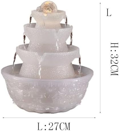 Water Fountain with Lights for Meditation and Relaxation