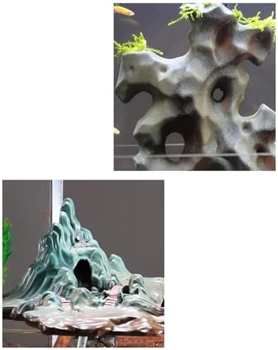 Tabletop Fountain with Water Circulation and Miniature Plants