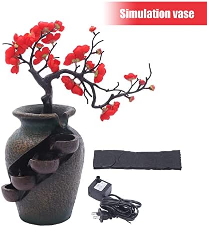 Tabletop Fountain with Realistic Landscape Design