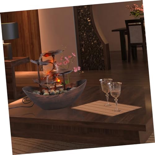 Material Running Water Tabletop Fountain Decor for Living Room