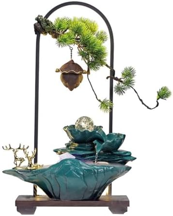 Modern Flowing Water Desktop Fountain Home Decor