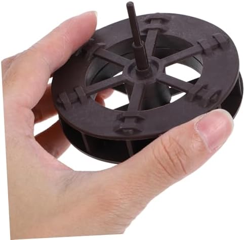 FAVOMOTO 2pcs Micro Water Wheel Fountain Decoration for Aquarium and Zen Garden