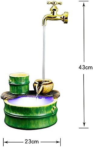 Floating Faucet Resin Desktop Fountain Decoration