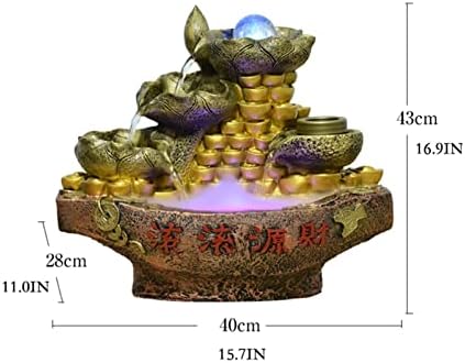 Tabletop Indoor Fountain for Bedroom and Office Decor