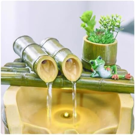 Large Bamboo Fountain for Home Office Decor