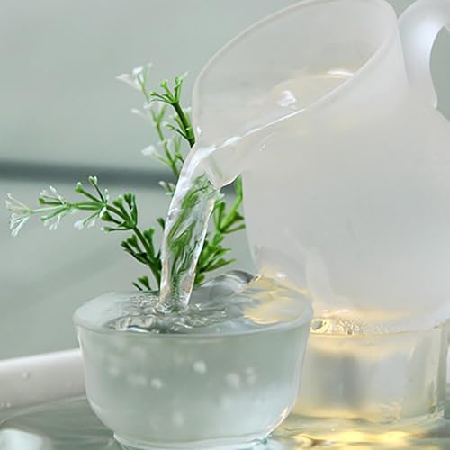 Ceramic Indoor Fountain with LED Light for Home Office