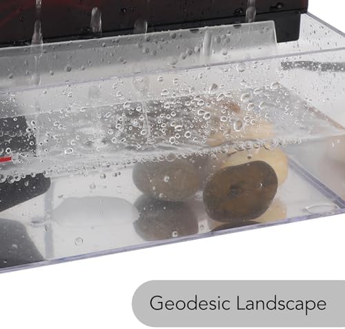 Tabletop Water Fountain with LED Light USB Powered