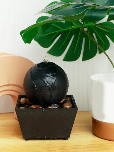 USB Powered Tabletop Fountain with LED Lights