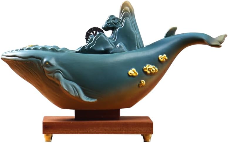 Whale Zen Water Fountain Decor Indoor Humidifier