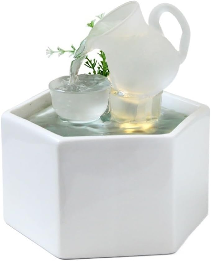 Running Water Fountain for Porch and Office Decor