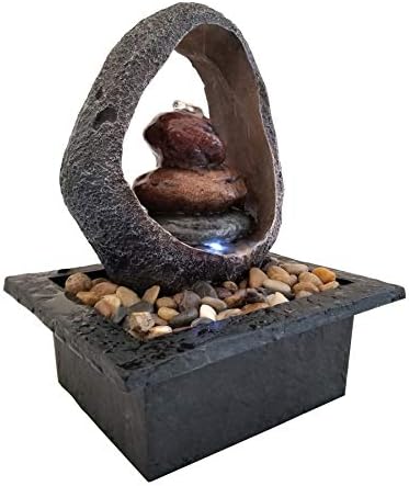Danner Halo Meditation Fountain with LED Light