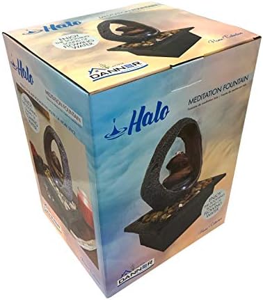 Danner Halo Meditation Fountain with LED Light