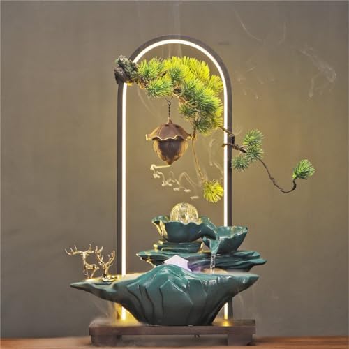 Modern Flowing Water Desktop Fountain Home Decor