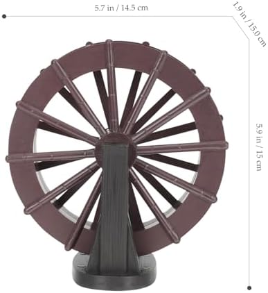 Stylish Tabletop Water Fountain Wheel with Bracket